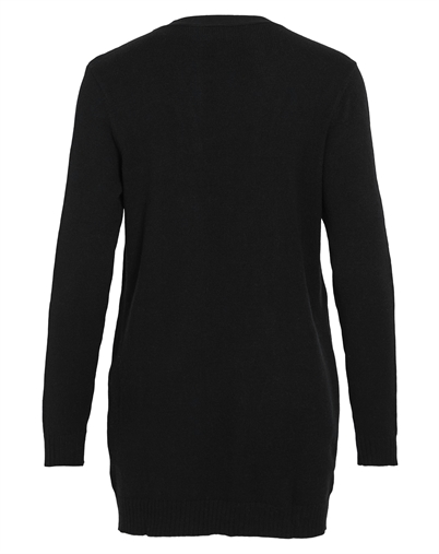 Vila - VIRil Open Strik Cardigan - Black